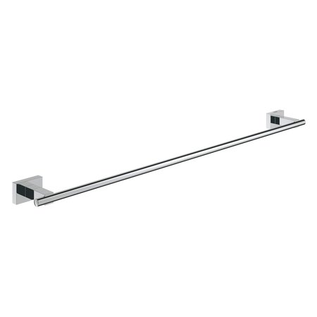 GROHE Essentials Cube 24-in. Towel Bar, Brushed Nickel 40509EN1